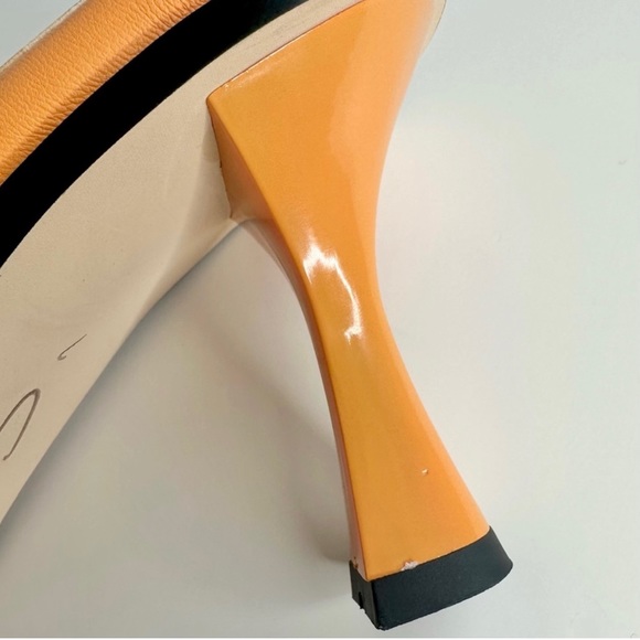 Circus Sam Edelman Sim Orange Square Toe Heel Sandal - Picture 13 of 13